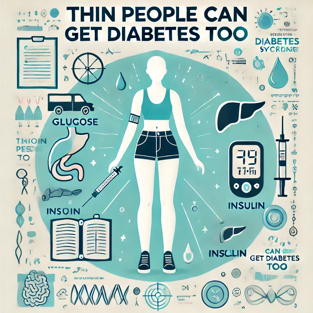 Can thin people get diabetes?