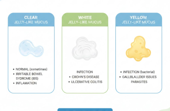 what causes jelly-like mucus in stool
