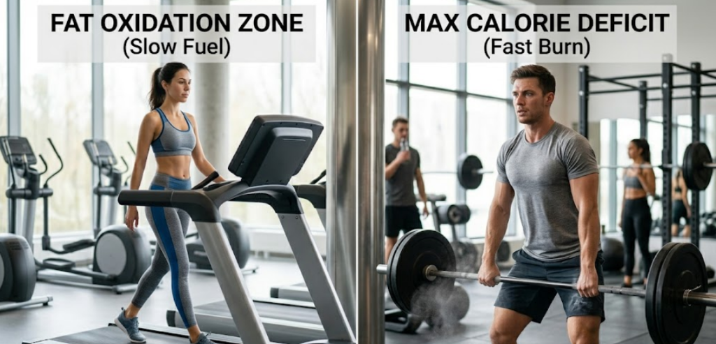 fat loss vs fat oxidation